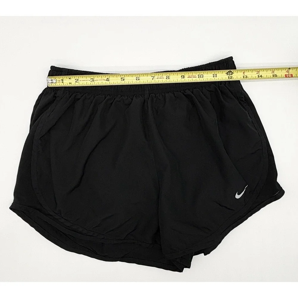 Nike Girls Dri-FIT Running Shorts Black Size Medium M